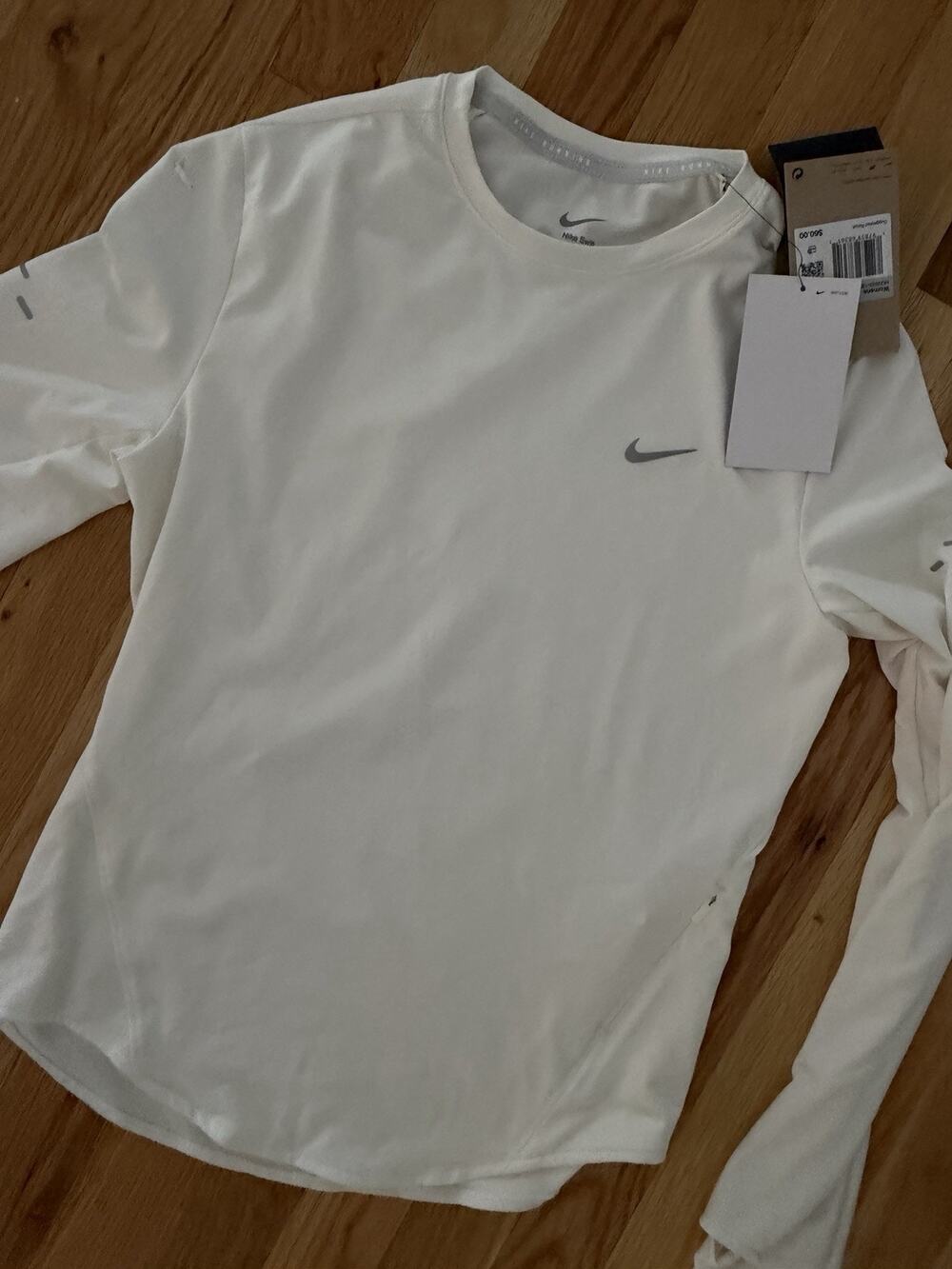 NEW NIKE SWIFT Women's Dri-FIT UV Long-Sleeve Crew-Neck Running Top XS MSRP $60